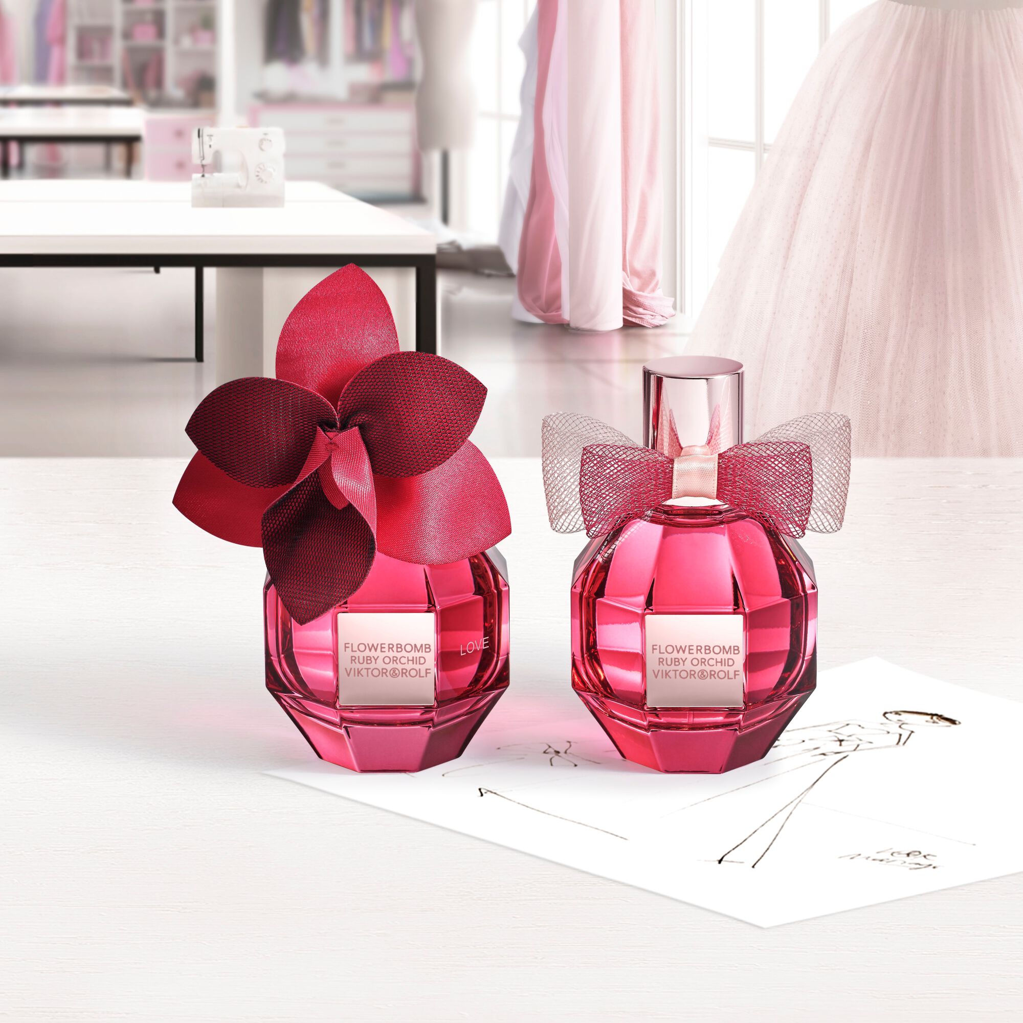 Flowerbomb christmas gift store set 2021